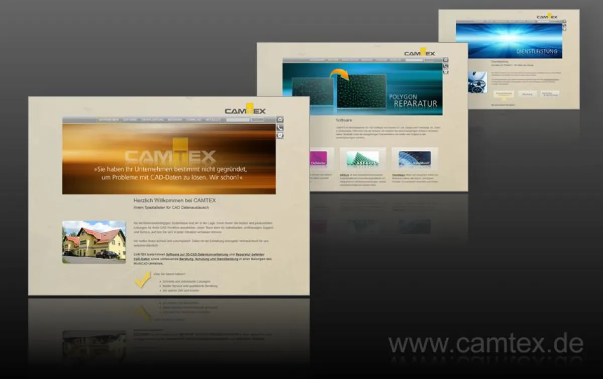 Die CAMTEX GmbH präsentiert ihre neue Online-Präsenz
