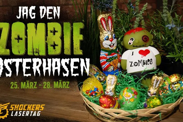Zombie Hasenjagd im Shockers Lasertag Bild: Zombie Hasenjagd im Shockers Lasertag