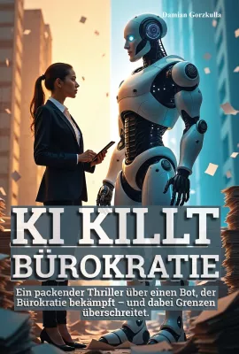 Bild: „KI killt Bürokratie“ – Neuer Tech-Thriller von Damian Gorzkulla startet eine reale Revolution