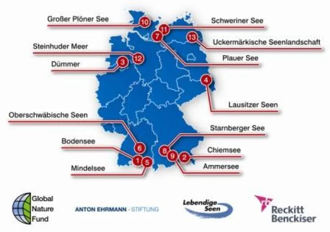 Gründung Netzwerk lebendige Seen Deutschlands Bild: Gründung Netzwerk lebendige Seen Deutschlands