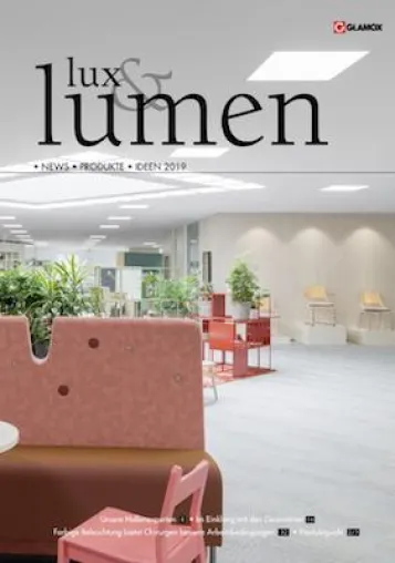 Bild: Neuer Glamox Hauptkatalog lux&lumen 2019 jetzt verfügbar