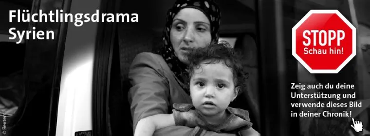 Bild: STOPP. Schau hin! - Aktionstag für Opfer der Syrienkrise