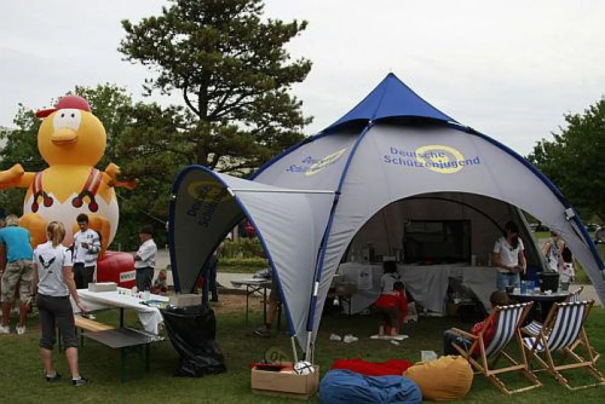 Expodome der Deutschen Schützenjugend von Swiss Display