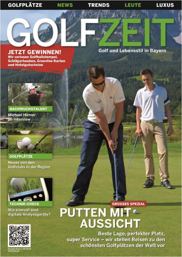 Titel GOLFZEIT 02/2014