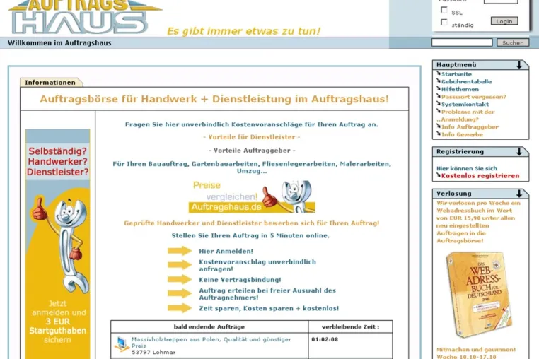Bild: auftragshaus.de: Der Online - Kostenvoranschlag