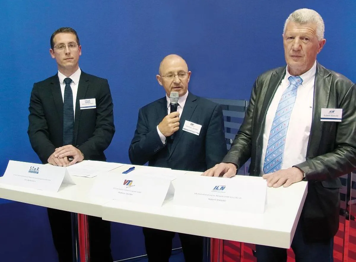 Von links: Jens Bottenhorn (S.T.a.R.), Andreas Jäschke (VTL), Hubert Staroske (ILN)