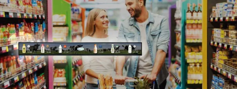 Bild: Dynamische Displays im Breitbildformat von digitalSIGNAGE.de