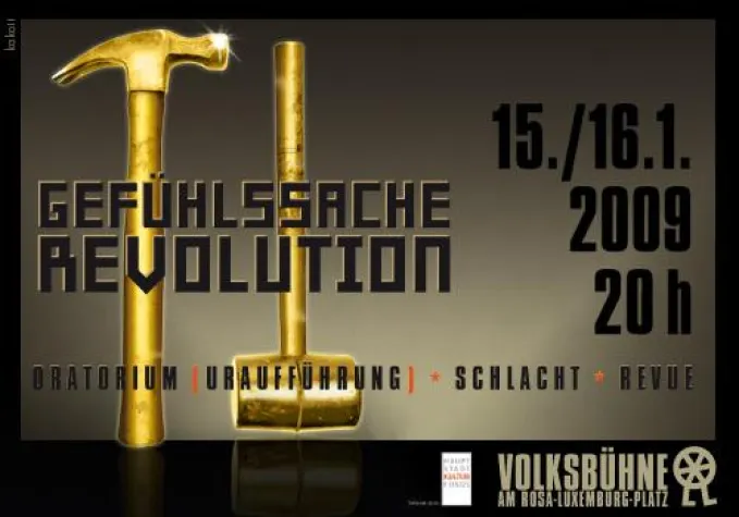 Gefühlssache Revolution Bild: Gefühlssache Revolution