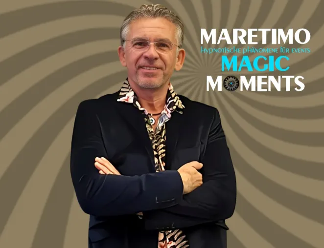 Hypnose & Geführte Meditation Erlebnisabend, mit Sektempfang, Michael Maretimo Bild: Hypnose & Geführte Meditation Erlebnisabend, mit Sektempfang, Michael Maretimo