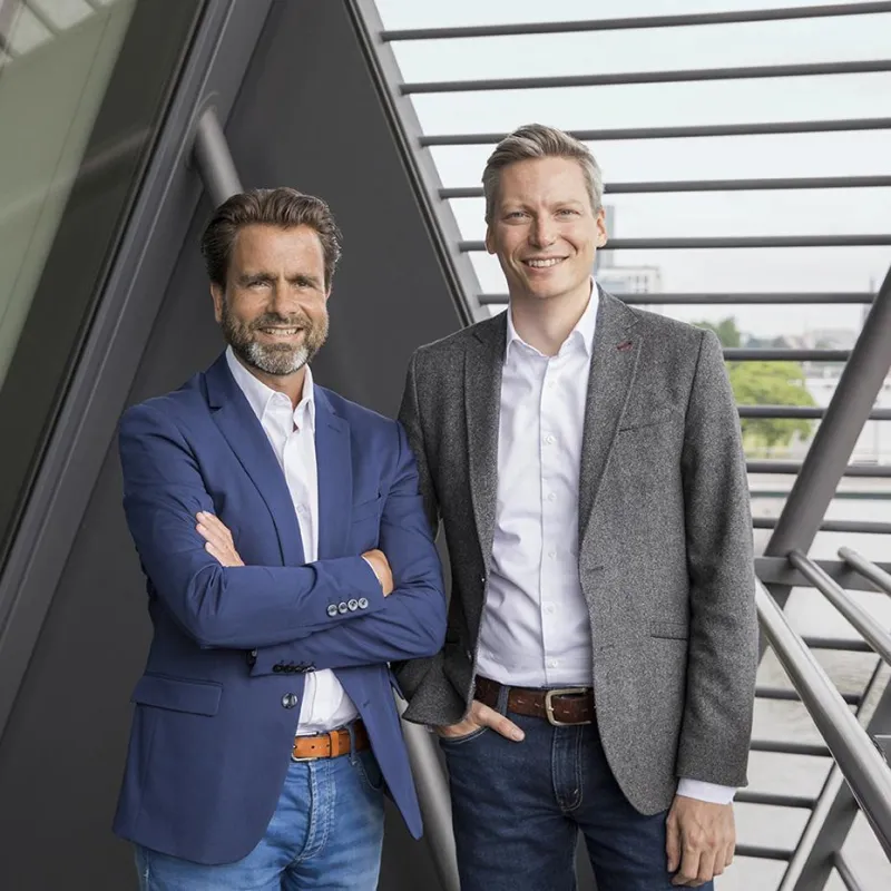 Michael Bütow, Deutsche Bahn AG; Lukas Cottrell, Peter Schmidt Group