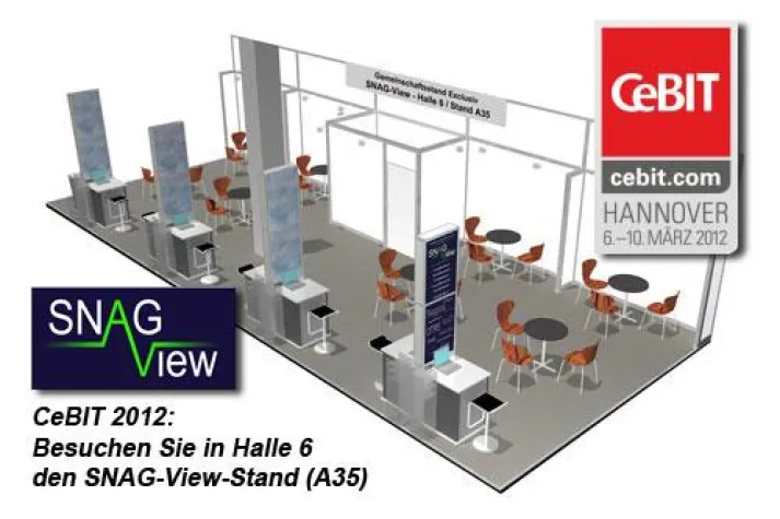 Bild: CeBIT 2012: SNAG-View LIVE erleben