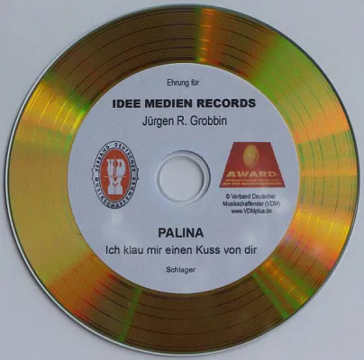 Goldene Schallplatte für PALINA Bild: Goldene Schallplatte für PALINA