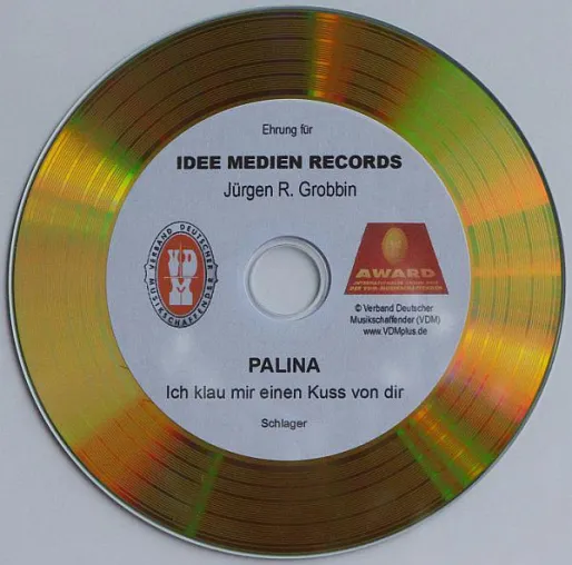 Bild: Goldene Schallplatte für PALINA