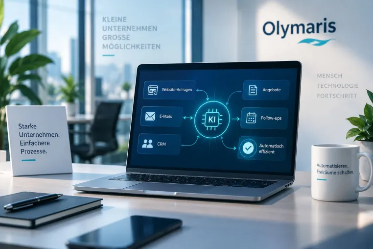 Bild: KI-Automatisierung für kleine Unternehmen: Olymaris zeigt sinnvolle Einsatzmöglichkeiten