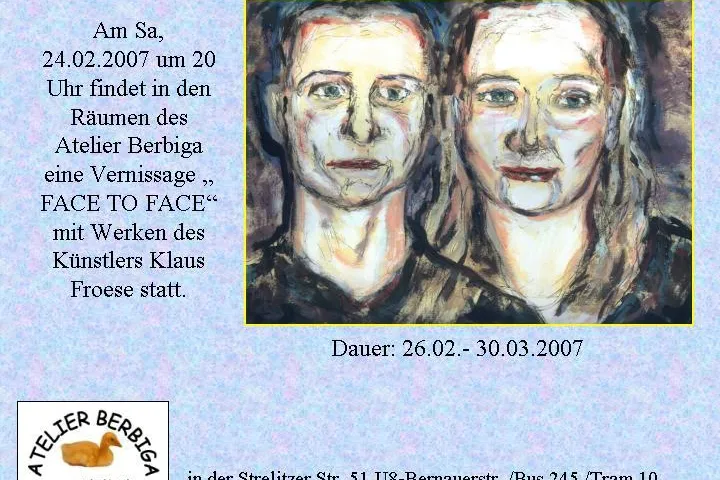 Bild: Face to FaceE und ein antikes Lustspiel über die Lust
