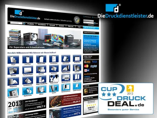 Bild: Onlinedruckerei DieDruckdienstleister.de für besonders guten Service ausgezeichnet
