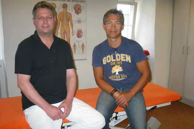 Bild: Kai Hai und Axel Vogt behandeln erfolgreich Volkskrankheiten