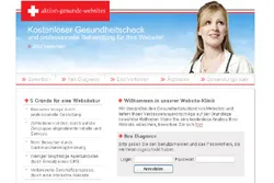 Bild: Deutschlands erste Website-Klinik
