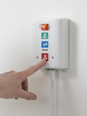 Bild: EkoCare® die neue innovative Schwesternruf- und Personen-Sicherungs-Lösung von Multitone