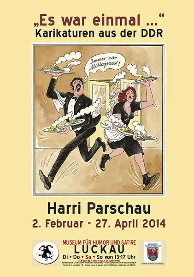 Karikatur von Harri Parschau