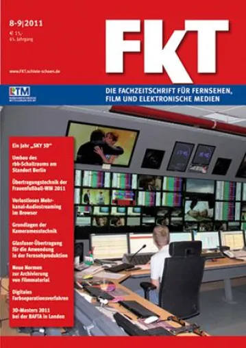 Bild: FKT – Die Fachzeitschrift für Fernsehen, Film und elektronische Medien jetzt als ePaper