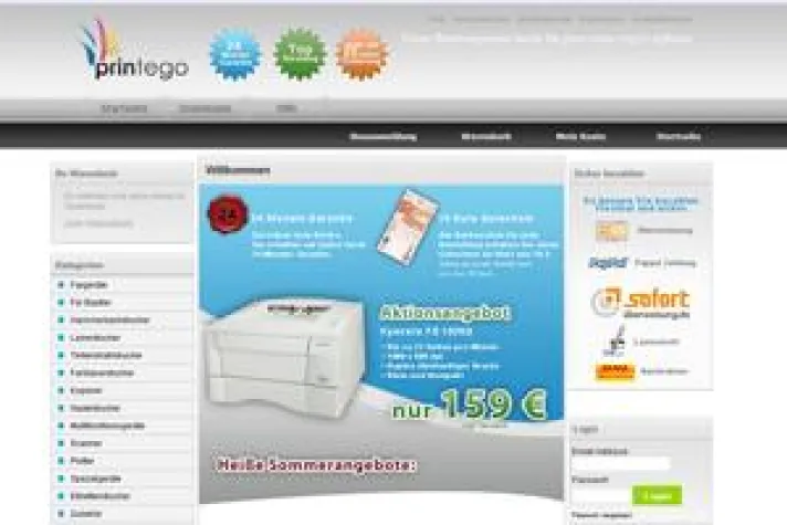 Gebrauchte Drucker - Garantie wie bei Neugeräten. Bild: Gebrauchte Drucker - Garantie wie bei Neugeräten.