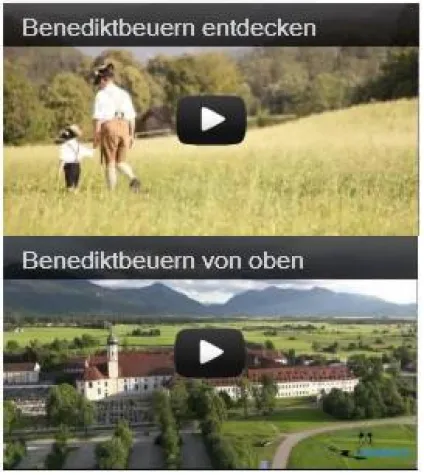 Neue Videoclips machen Lust auf Urlaub in Benediktbeuern Bild: Neue Videoclips machen Lust auf Urlaub in Benediktbeuern
