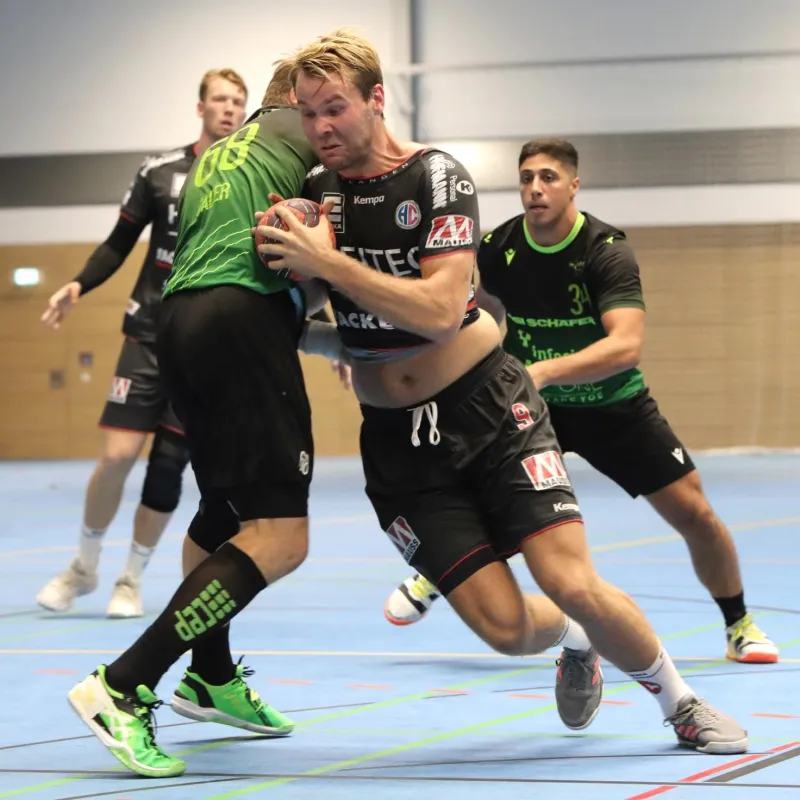 (Jocki_Foto,Erlangen): HC Erlangen gewinnt Testspiel gegen die DJK Rimpar Wölfe