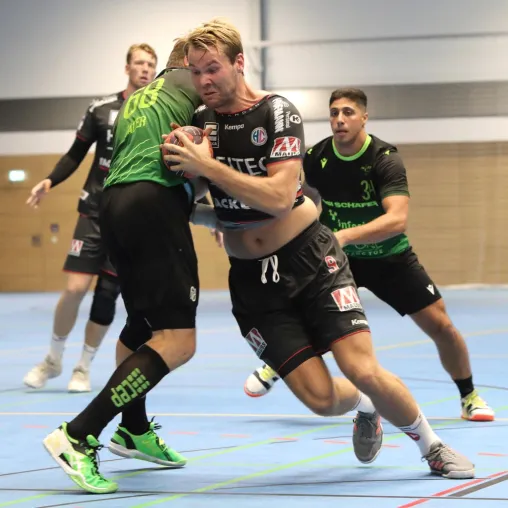 Handball: HC Erlangen gewinnt Testspiel gegen die DJK Rimpar Wölfe Bild: Handball: HC Erlangen gewinnt Testspiel gegen die DJK Rimpar Wölfe