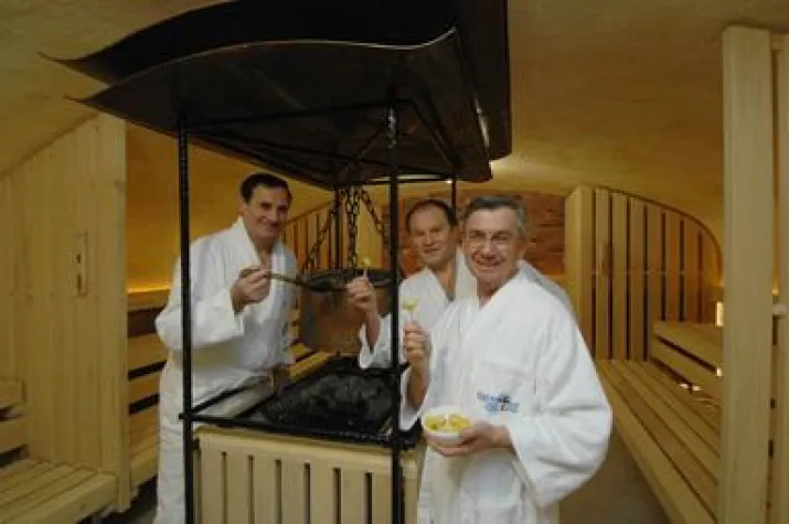 Bild: Eröffnung der Kartoffelsauna