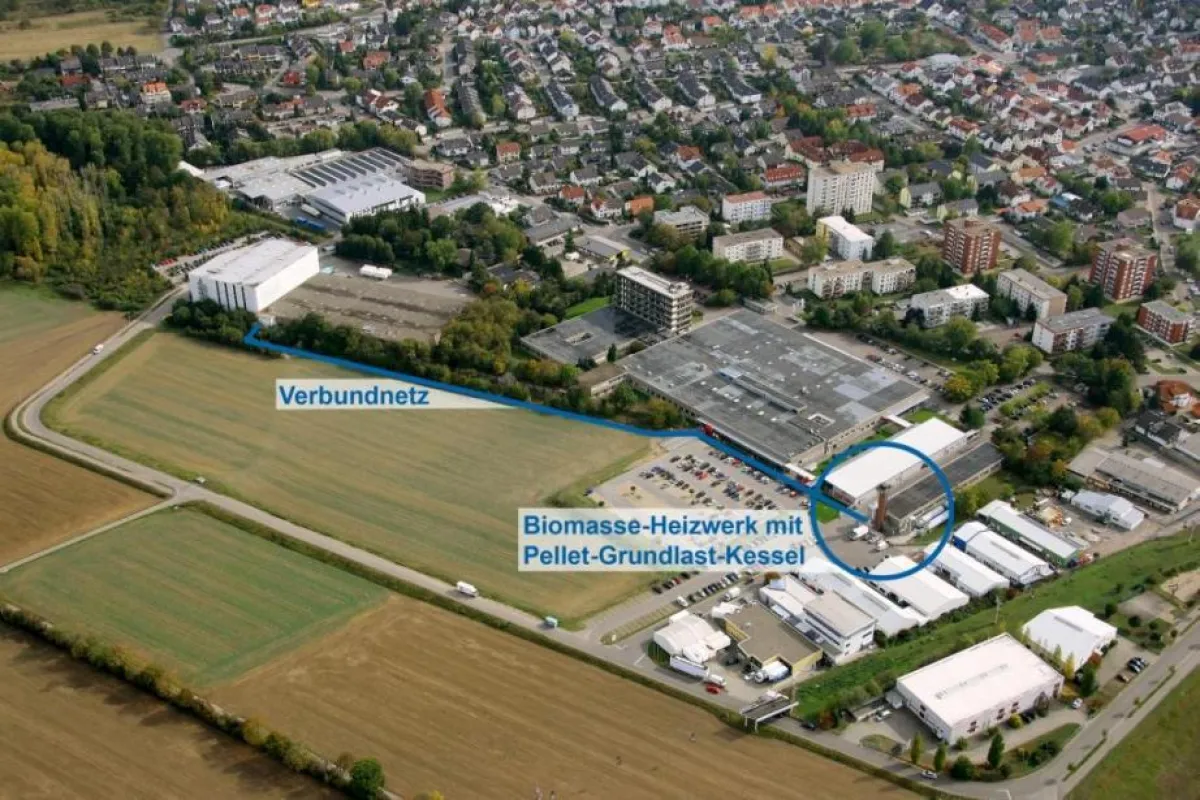 Betriebsgelände der Unternehmensgruppe Betty Barclay in Nußloch (Stand 2009)