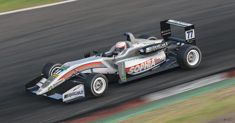 Bild: Autorennen klimaneutral: Formel-3-Pilotin Flörsch startet mit Ökostromanbieter Neckermann Strom im E-Racing