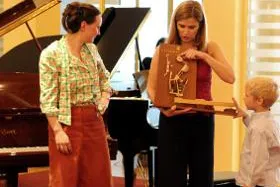 Bild: mini.musiks virtuoses Kinderkonzert „Klazwei, Kladrei, Klavier!“ im Steinway-Haus München am 18. Mai 2014
