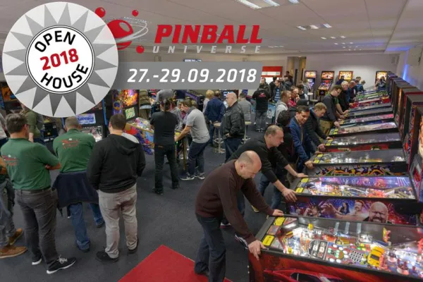Bild: Hausmesse für Arcade- und Flipperautomaten vom 27. bis 29.9.2018 in Bünde