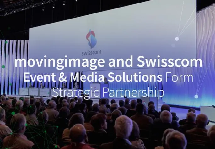 movingimage und Swisscom Event & Media Solutions schließen strategische Partnerschaft Bild: movingimage und Swisscom Event & Media Solutions schließen strategische Partnerschaft