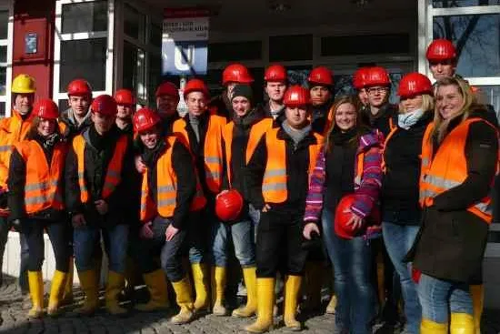 Bild: EUFH-Studenten besuchten unterirdische Baustellen der Nord-Süd-Stadtbahn