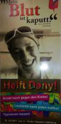 Bild: Mein Blut ist kaputt - Helft  Dani - Ladenburg gegen Leukämie Typisierungsaktion 29.07.2017