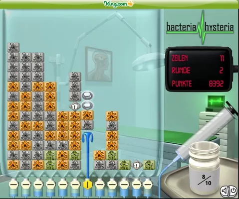 Bild: "Bacteria Hysteria" – ansteckender Spielspaß bei King.com