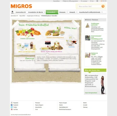 Bild: denkwerk macht Nachhaltigkeit der Schweizer Migros Gruppe transparent