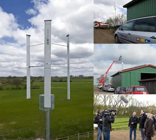 Bild: Kleinwindkraftanlagen auf dem Vormarsch