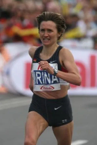 Bild: Deutsche Marathon-Hoffnung Irina Mikitenko setzt auf ad.letics