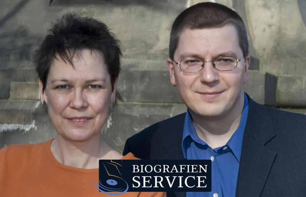 Der Biografienservice: Frauke Johannsen und Olaf Freier