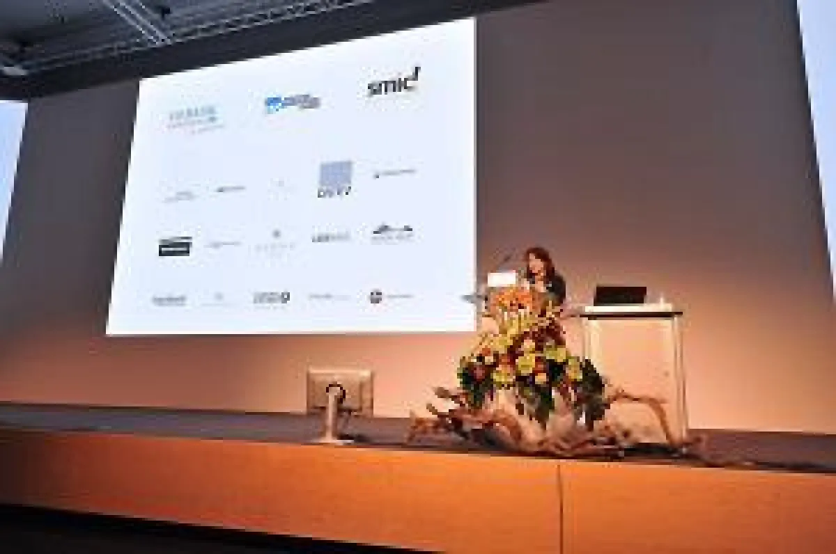 Gastgeberin Sabine Michel, SMIC! Events & Marketing, beim Nürnberger Unternehmer-Kongress im vergang