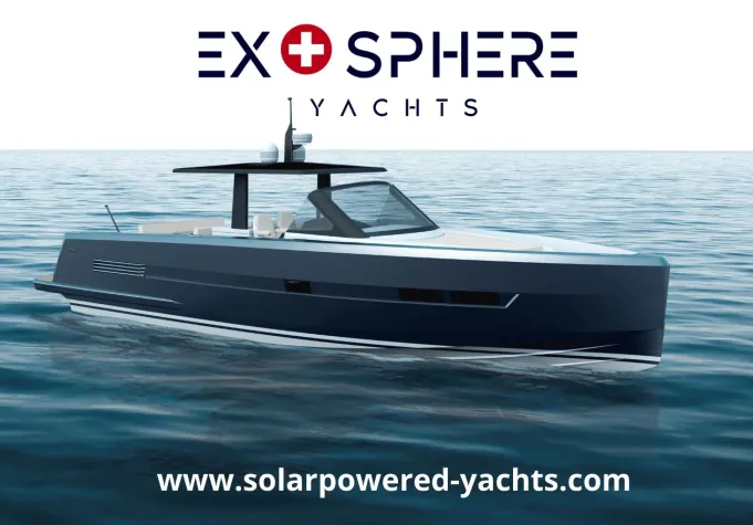 Bild: Moderne Photovoltaik-Yachten aus Unterwasser