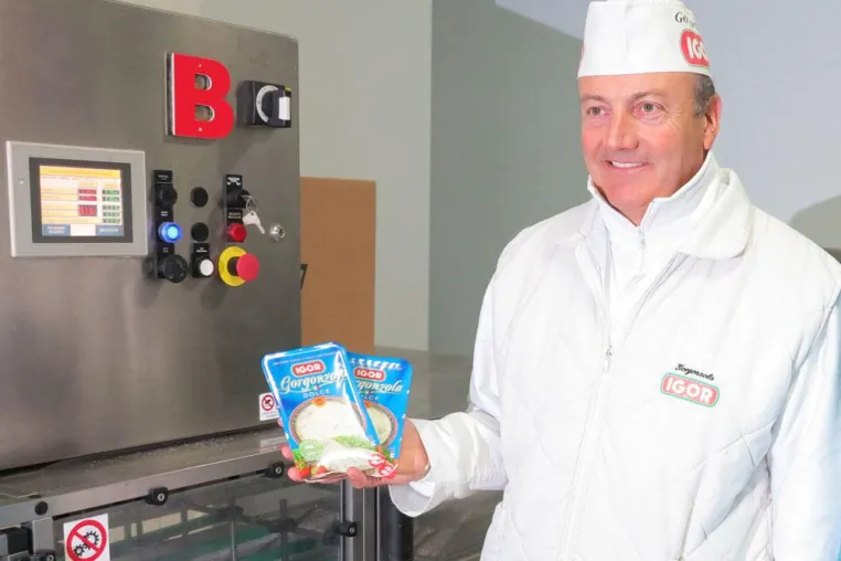 Bild: Erstklassiger Gorgonzola verpackt mit zuverlässiger Vakuumtechnik