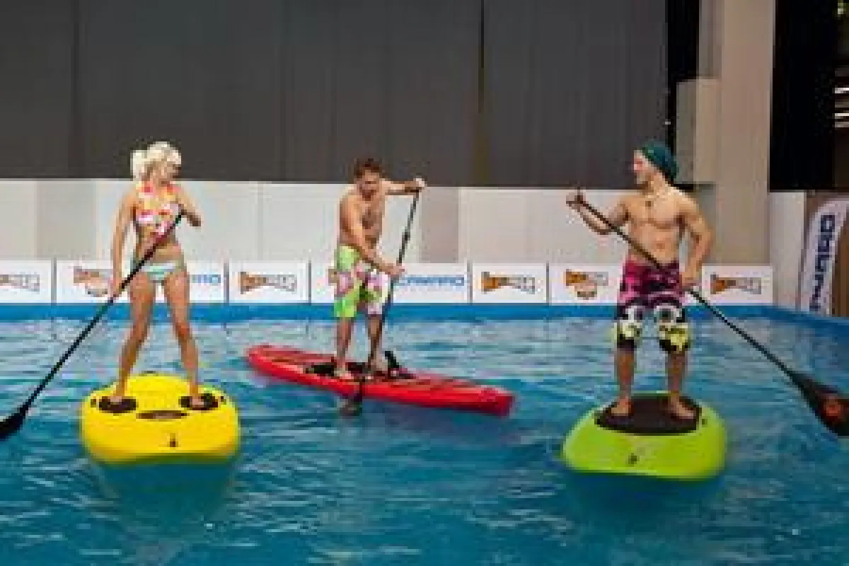 Stand-up-Paddling ist die am schnellsten wachsende Wassersportart.