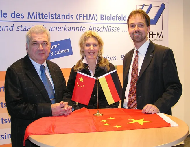 Bild: Neues Ergänzungsstudium China-Manager/in (FH) der Fachhochschule des Mittelstands (FHM) Bielefeld