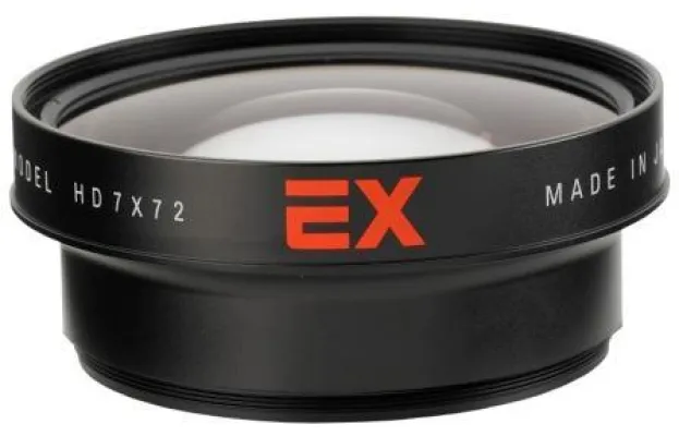 Bild: 16x9 ergänzt mit Weitwinkelvorsatz EX 0.7X sein umfangreiches Camcorder-Zubehör-Portfolio