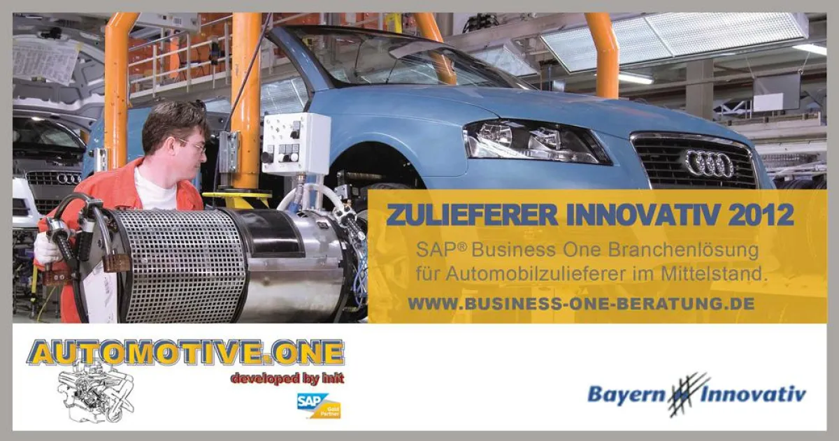 Zulieferer Innovativ 2012 in Ingolstadt