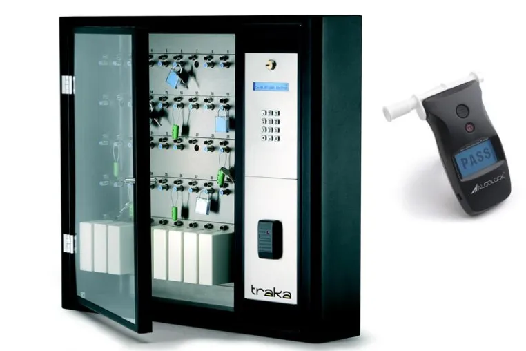 Bild: Fuhrparkmanagement mit elektronischer Alcolock Alkoholkontrolle